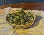Still Life with a Bowl of Prunes By Albert Andre