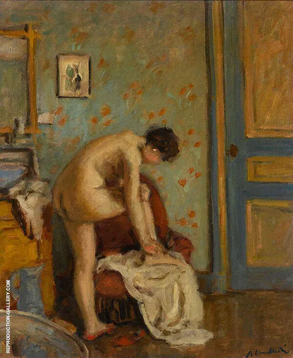 Woman at her Toilette By Albert Andre