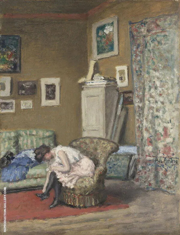 Woman in The Workshop c1895 By Albert Andre