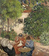 Women Sewing c1898 By Albert Andre