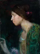 Portrait of a Woman By Clara Weaver Parrish