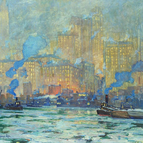 Oil Painting Reproductions of Jonas Lie