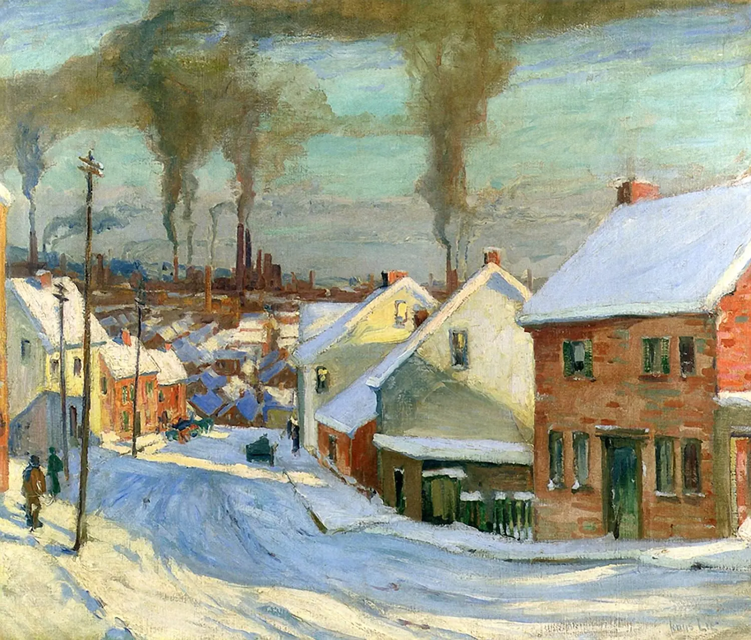 American Factory Town By Jonas Lie