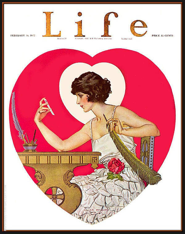 16 February 1922 by Coles Phillips | Oil Painting Reproduction