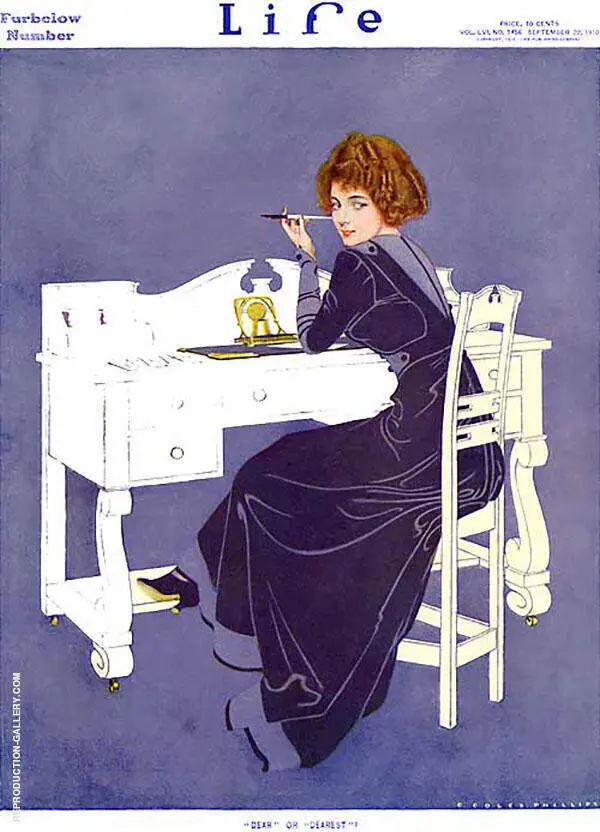 Dear or Dearest 1910 By Coles Phillips