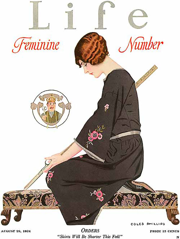 Feminine Number 1924 By Coles Phillips