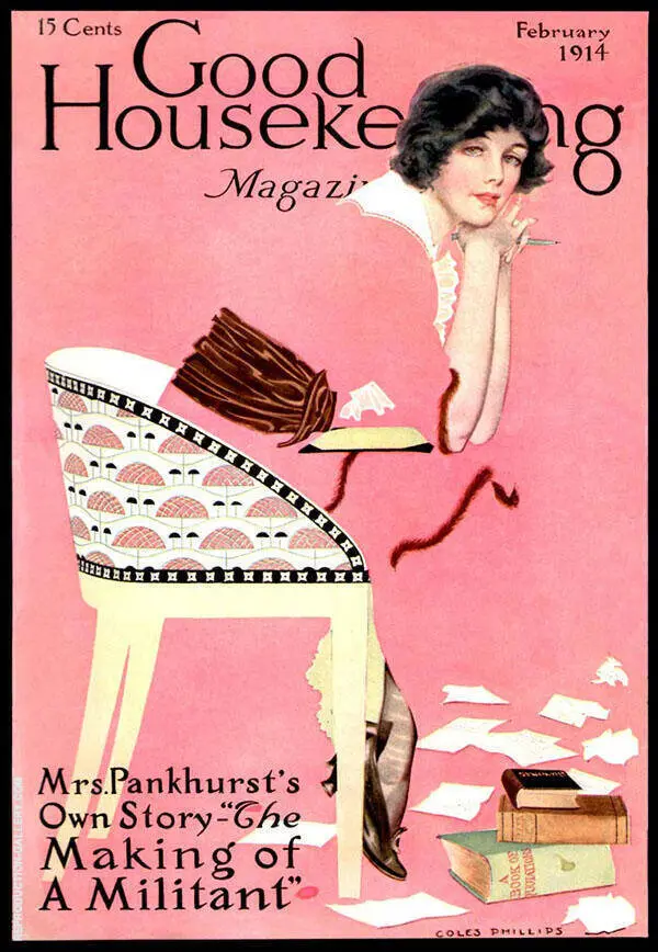 Good Housekeeping 1914 II By Coles Phillips