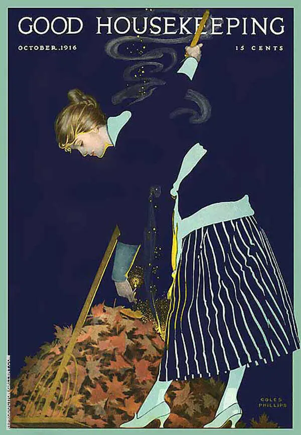 Good Housekeeping 1916 By Coles Phillips