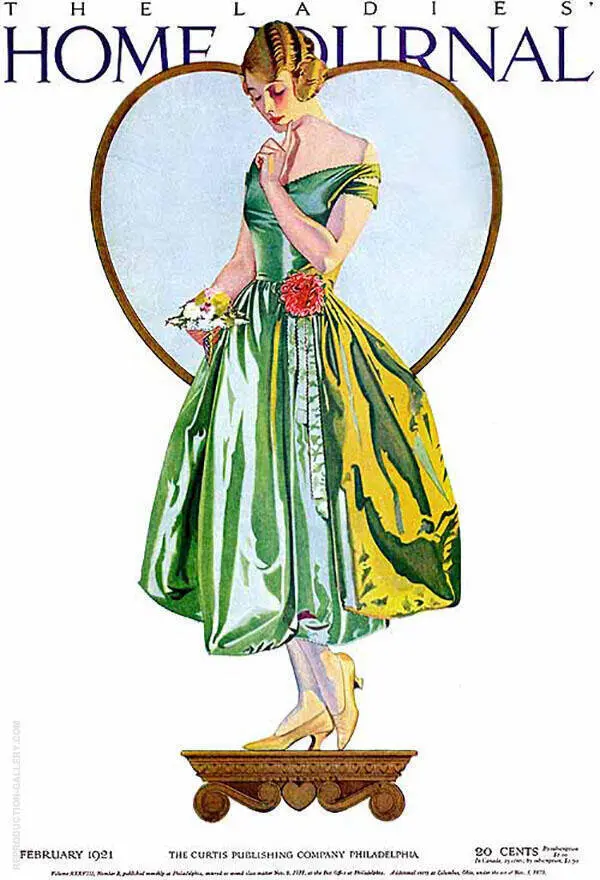 Ladies Home Journal 1921 By Coles Phillips