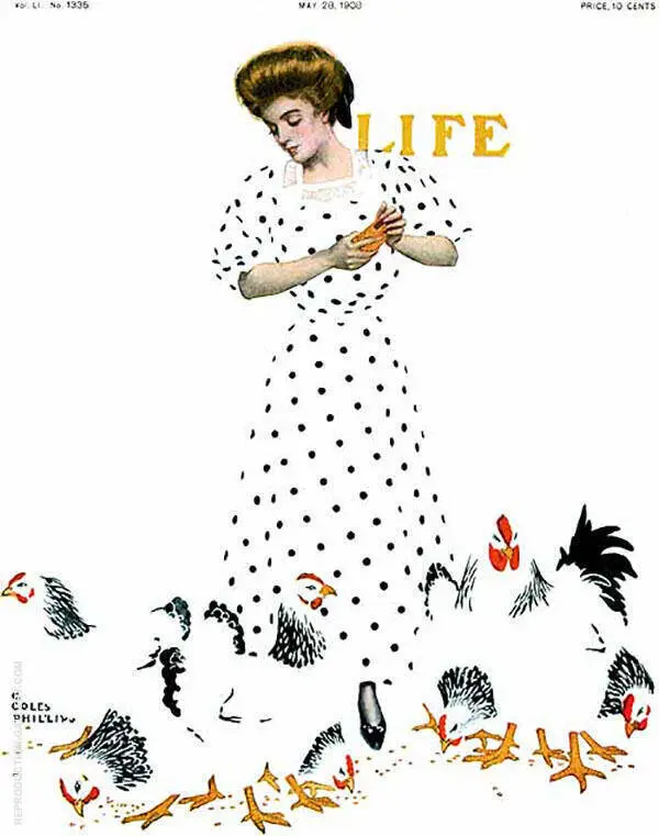 Life 1908 By Coles Phillips