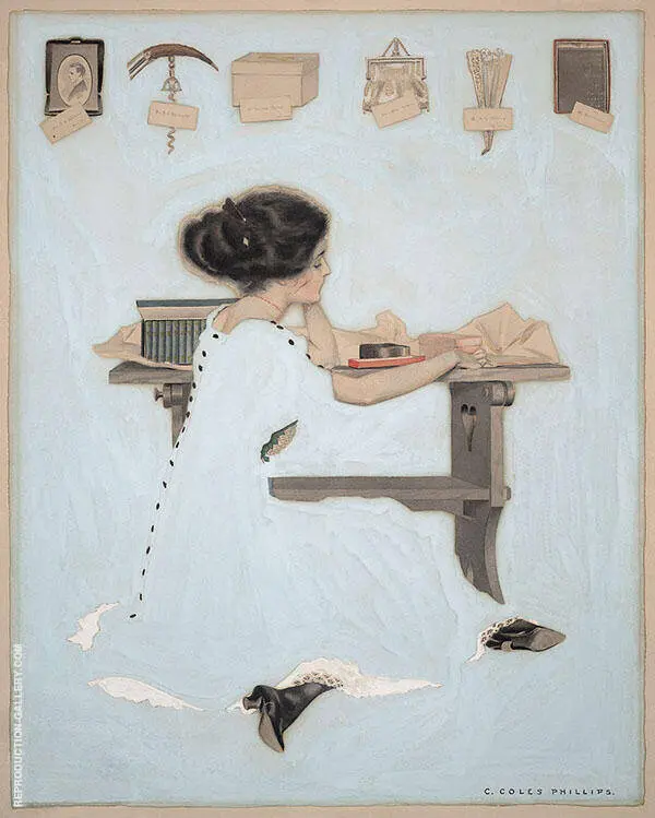 Life Magazine 1910 By Coles Phillips