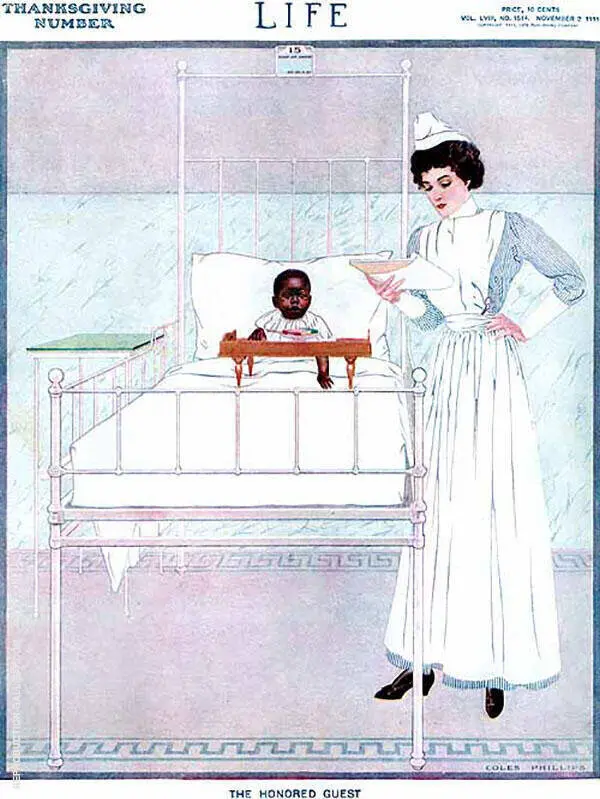 The Honored Guest 1911 By Coles Phillips