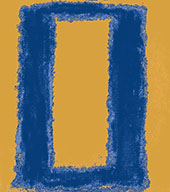 Blue with Yellow Rectangle (Reverso) By Mark Rothko (Inspired By)