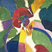 Large Portuguese Woman By Robert Delaunay