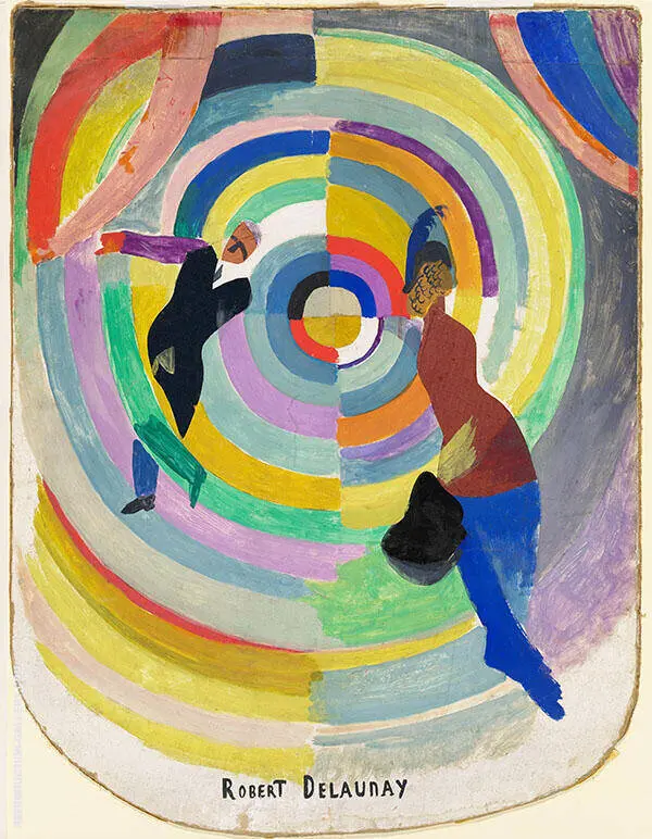 Political Drama 1971 By Robert Delaunay