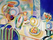 Portuguese Still Life 1916 By Robert Delaunay