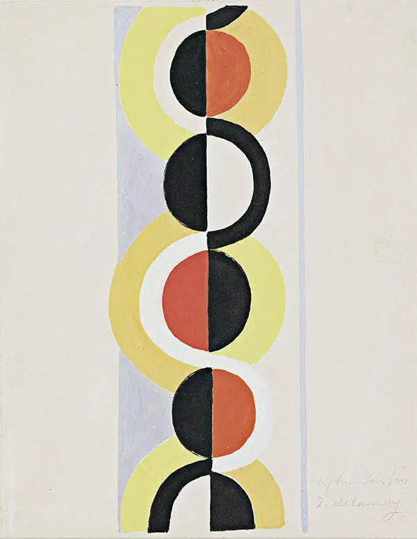 Rhythm Without End 1935 By Robert Delaunay