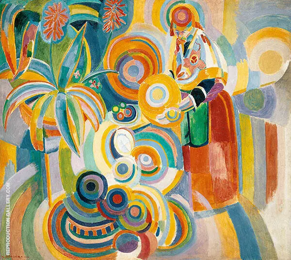 The Large Portuguese Woman By Robert Delaunay
