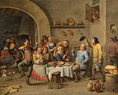 The King Drinks c1650 By David Teniers the Younger