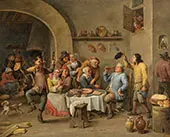 The King Drinks c1650 By David Teniers the Younger