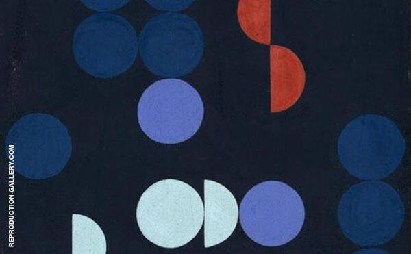 Circles and Semi Circles by Sophie Taeuber-Arp | Oil Painting Reproduction