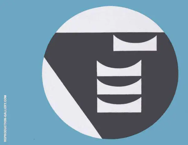 Composition in a Circle By Sophie Taeuber Arp