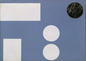 Composition of Three Circles and Two Rectangles 1931 By Sophie Taeuber-Arp