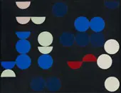 Composition with Circles and Semi Circles 1935 By Sophie Taeuber Arp