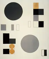 Composition with Rectangles By Sophie Taeuber Arp