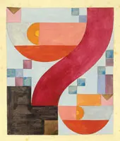 Diverse Elements 1918 By Sophie Taeuber Arp