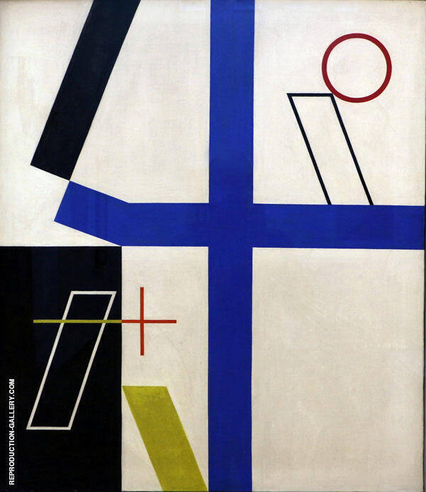 Four Spaces 1932 by Sophie Taeuber-Arp | Oil Painting Reproduction