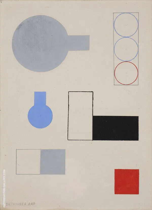 Kompozycja 2 By Sophie Taeuber Arp