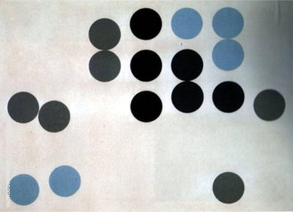 Moving Circles by Sophie Taeuber-Arp | Oil Painting Reproduction