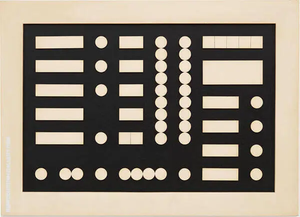 Schematic Composition By Sophie Taeuber Arp