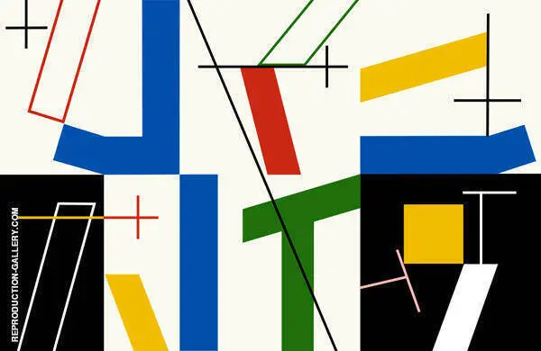 Six Spaces 1932 By Sophie Taeuber Arp