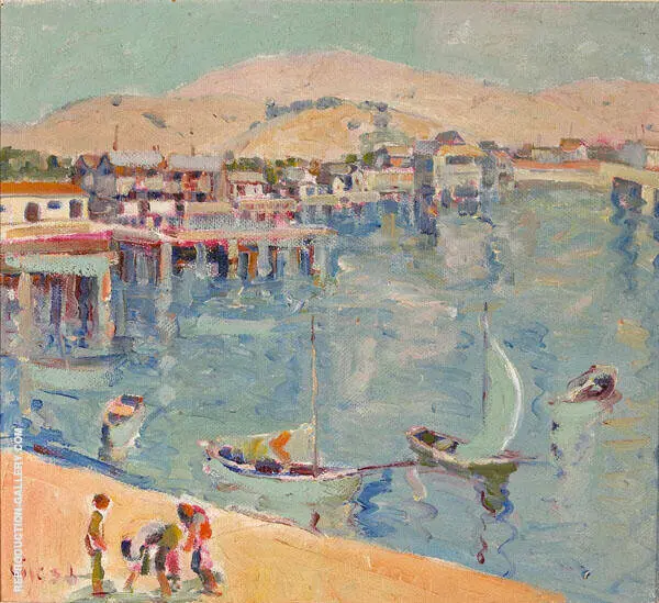 Beach Lagoon 1936 By Selden Connor Gile