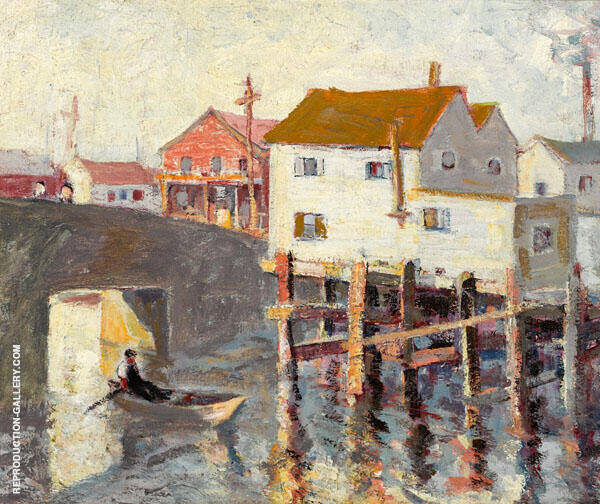 Belvedere Bridge by Selden Connor Gile | Oil Painting Reproduction