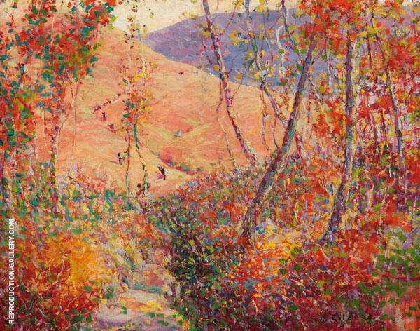Fall's Beginning 1928 by Selden Connor Gile | Oil Painting Reproduction