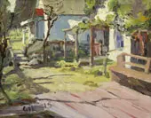 Joaquin Miller's House By Selden Connor Gile