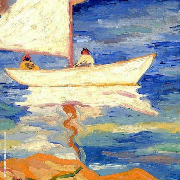 Sailboats 1928 By Selden Connor Gile