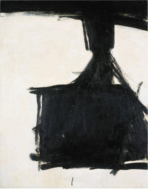 Untitled c1957 by Franz Kline | Oil Painting Reproduction