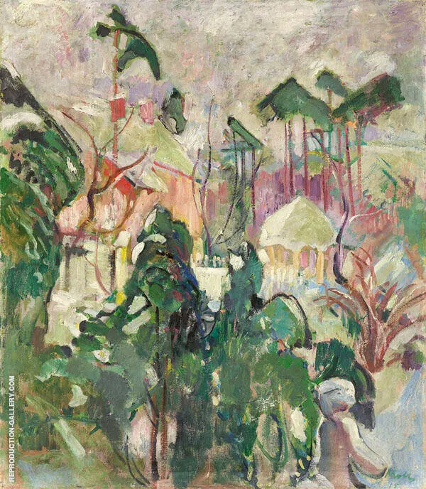 Grunewald in Winter By Oskar Moll