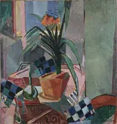 Still Life with Clivia By Oskar Moll