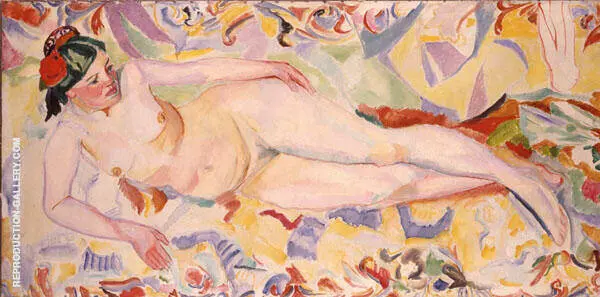 Arriba Nude 1910 By Francisco Iturino