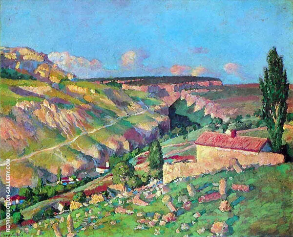 Bakhchisaray 1925 By Ilya Mashkov