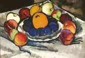 Blue Plums 1910 By Ilya Mashkov