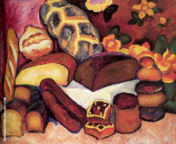 Breads 1912 by Ilya Mashkov | Oil Painting Reproduction