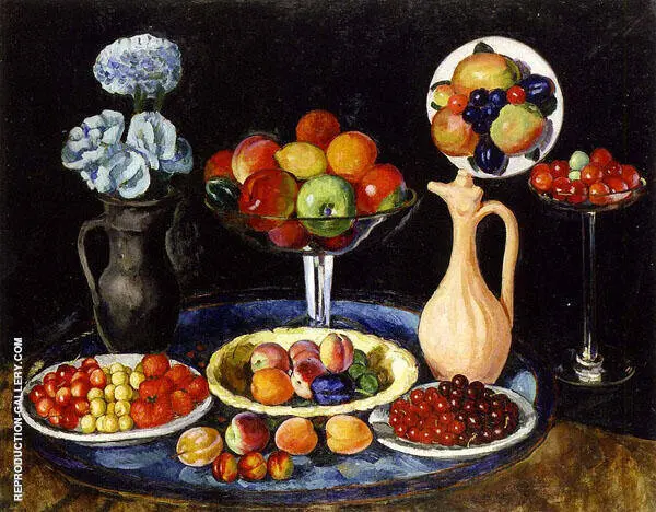 Still Life 1910 By Ilya Mashkov
