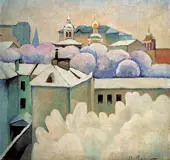Winter Landscape By Ilya Mashkov