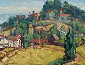 Hillside Houses San Francisco Coast By Rinaldo Cuneo